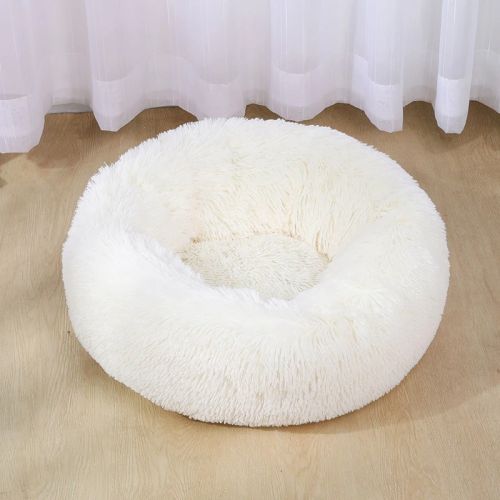 Dog Bed; Super Soft,  Washable Plush Deep Sleep Dog Bed